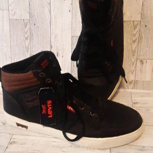 Levi's Men's Liam WX, Mens Leather High Top Size Mens 10.5